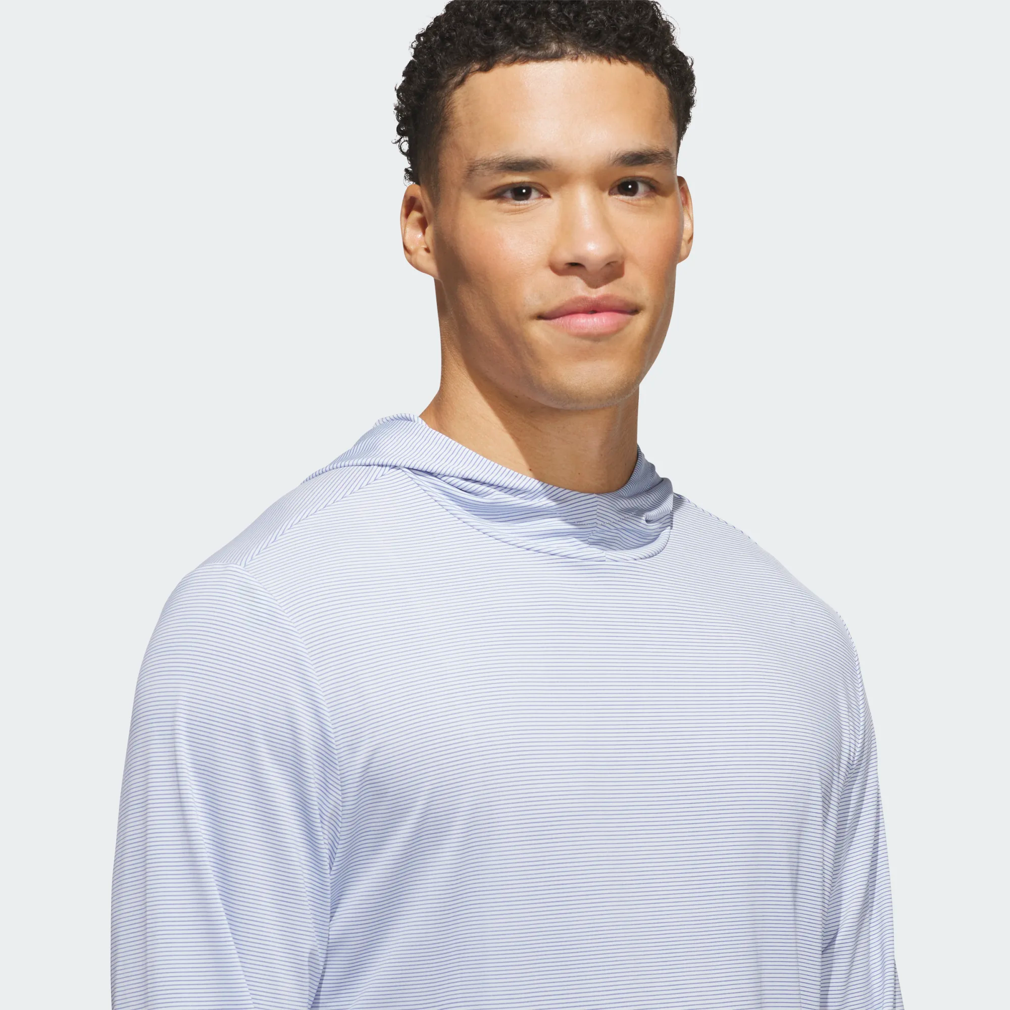 Adidas Performance Printed Hoodie - Blue