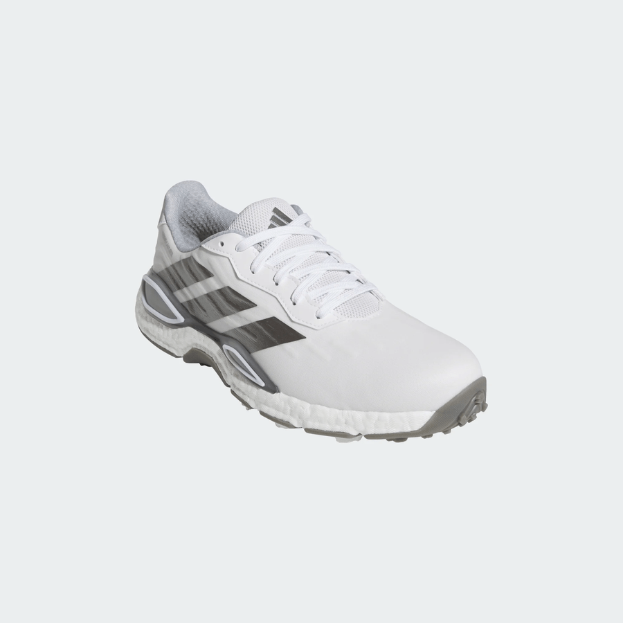 Chaussures de golf sans crampons Adidas Codechaos 27 - blanc/argent