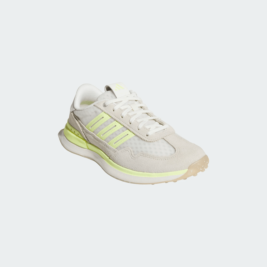 Adidas Ladies S2G Vent Spikeless Golf Shoes - Off White/Yellow