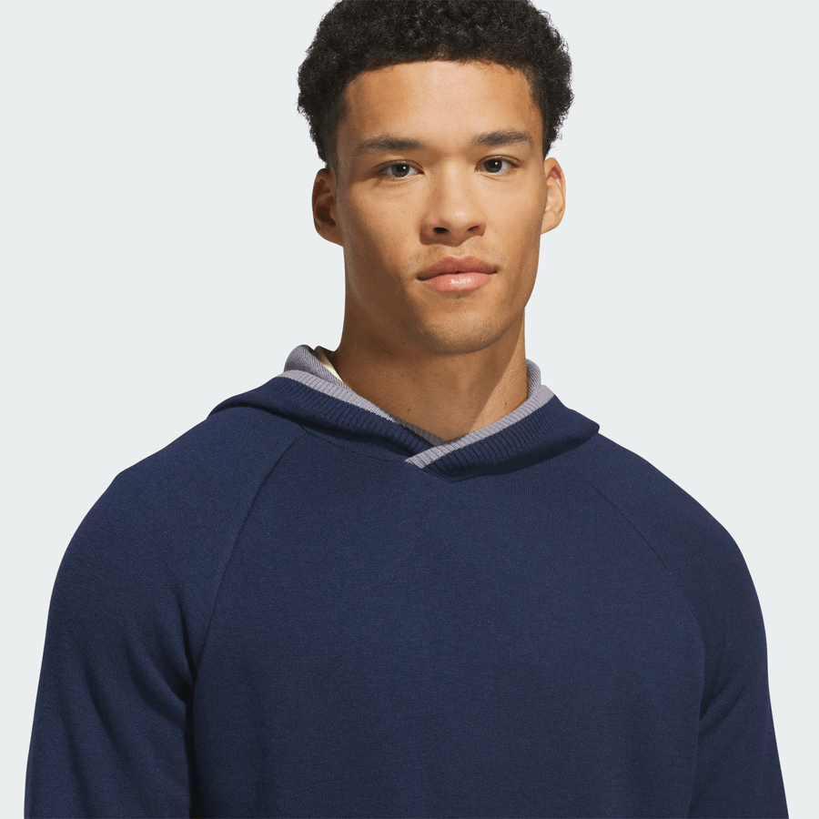 Adidas Ultimate Tour Twistknit Hoodie - Navy