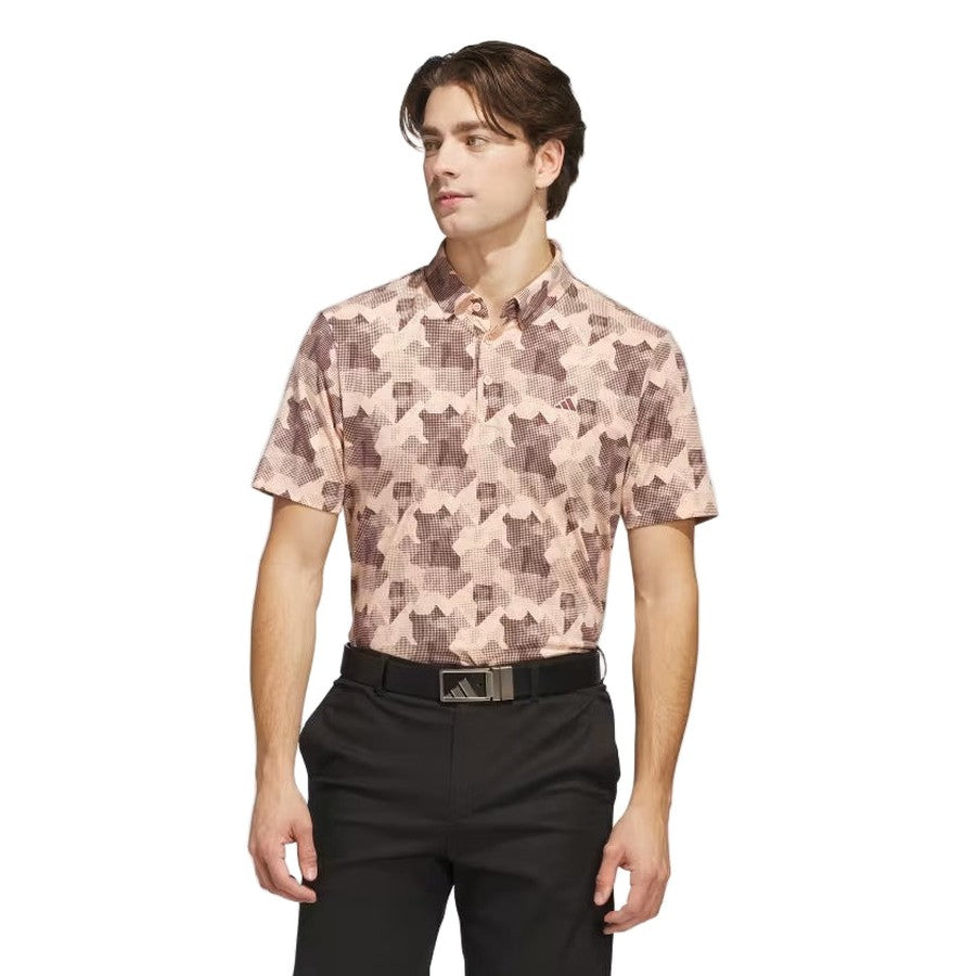 Adidas 2025 Go-To Printed Polo Shirt | Free Shipping Nationwide o