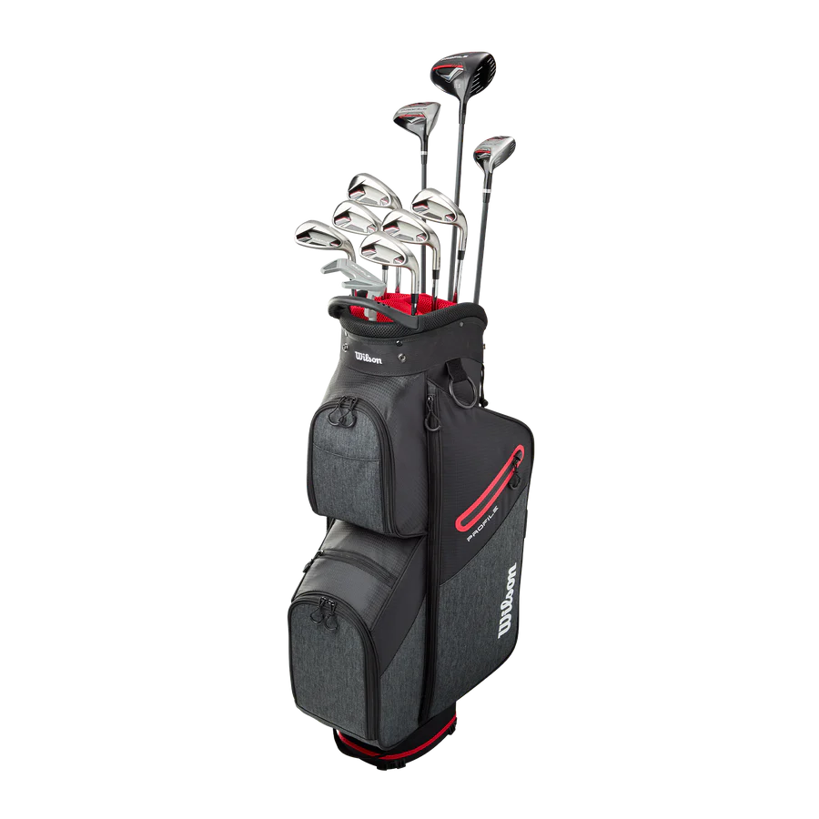 Wilson Senior Profile Complete Set with Cart Bag