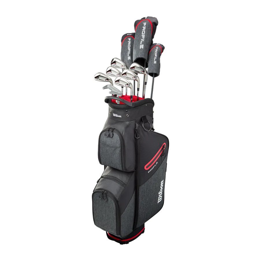Wilson Senior Profile Complete Set with Cart Bag