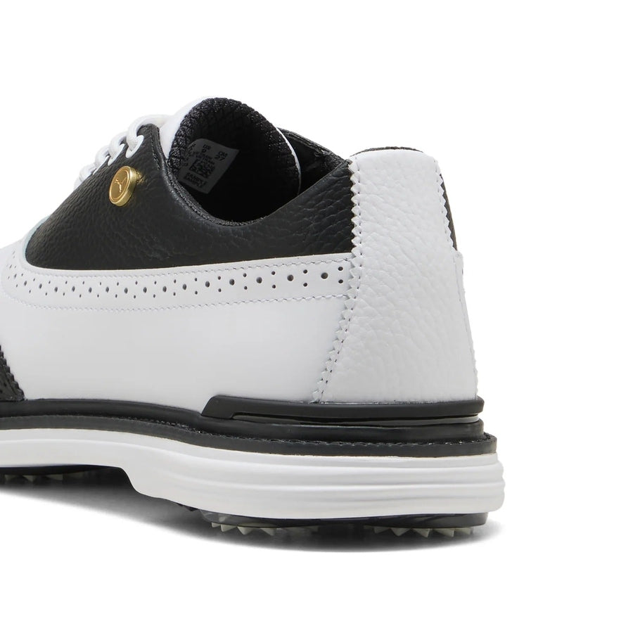 Puma Royale Wingtip Golf Shoe - Black/White