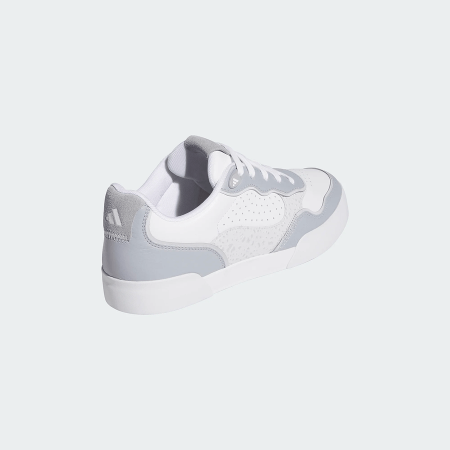 Adidas Ladies Retrocross 25 Spikeless Golf Shoes - White/Silver