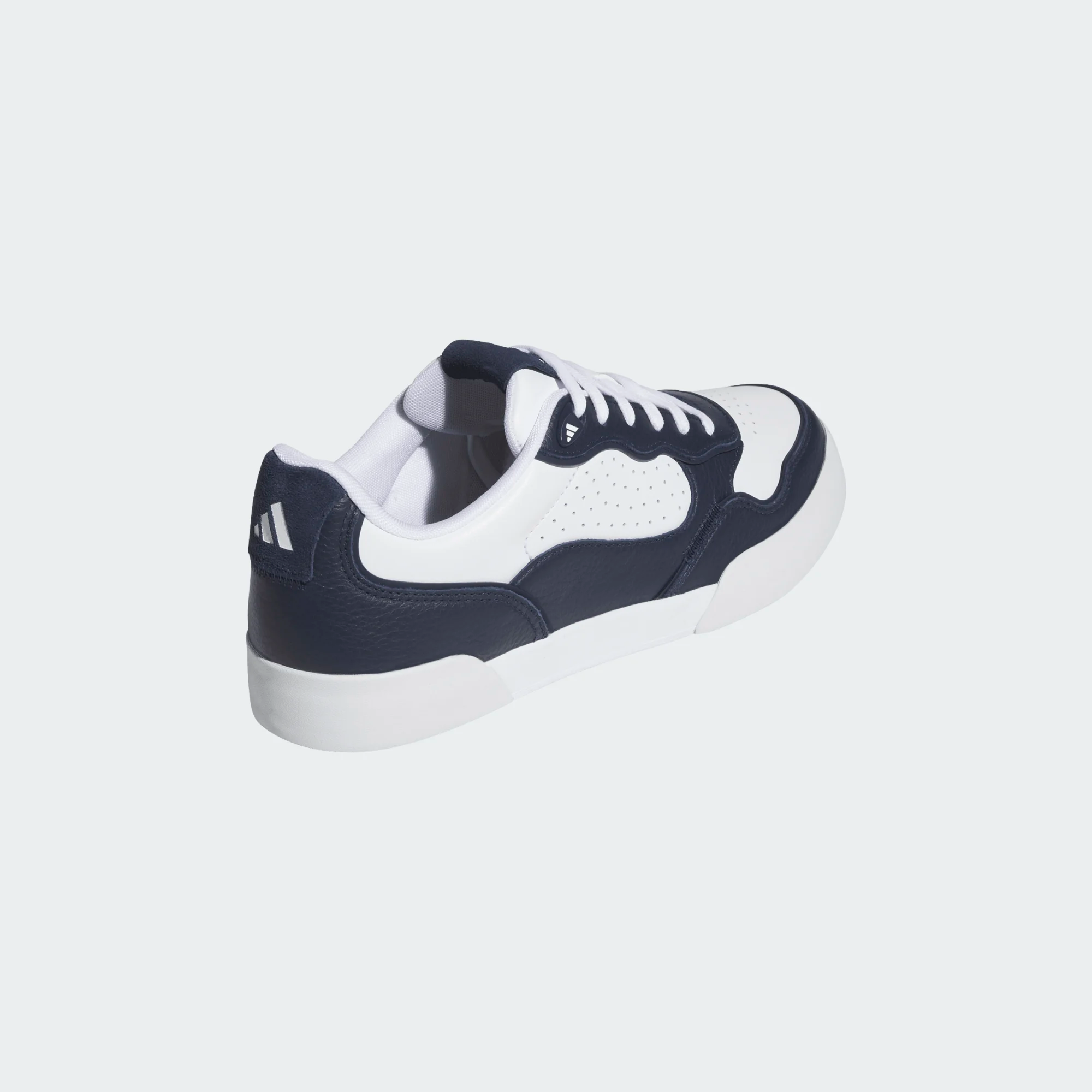 Adidas Retrocross 25 Spikeless Golf Shoes - White/Navy