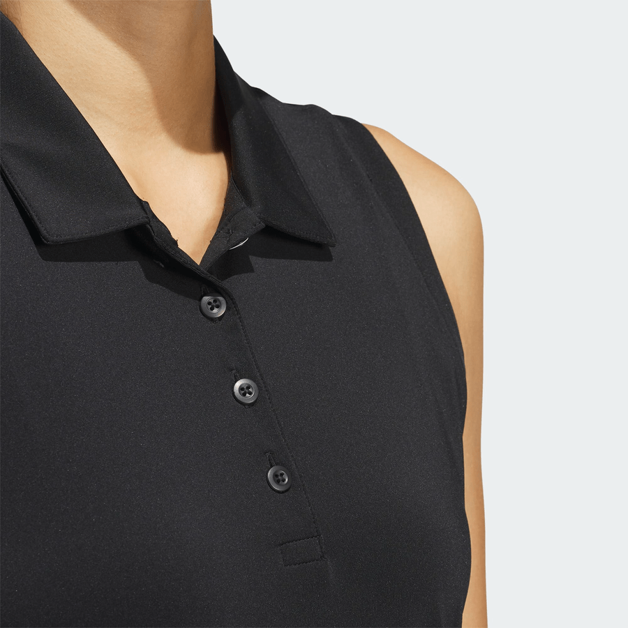 Polo sans manches uni Adidas Ultimate365 pour femme