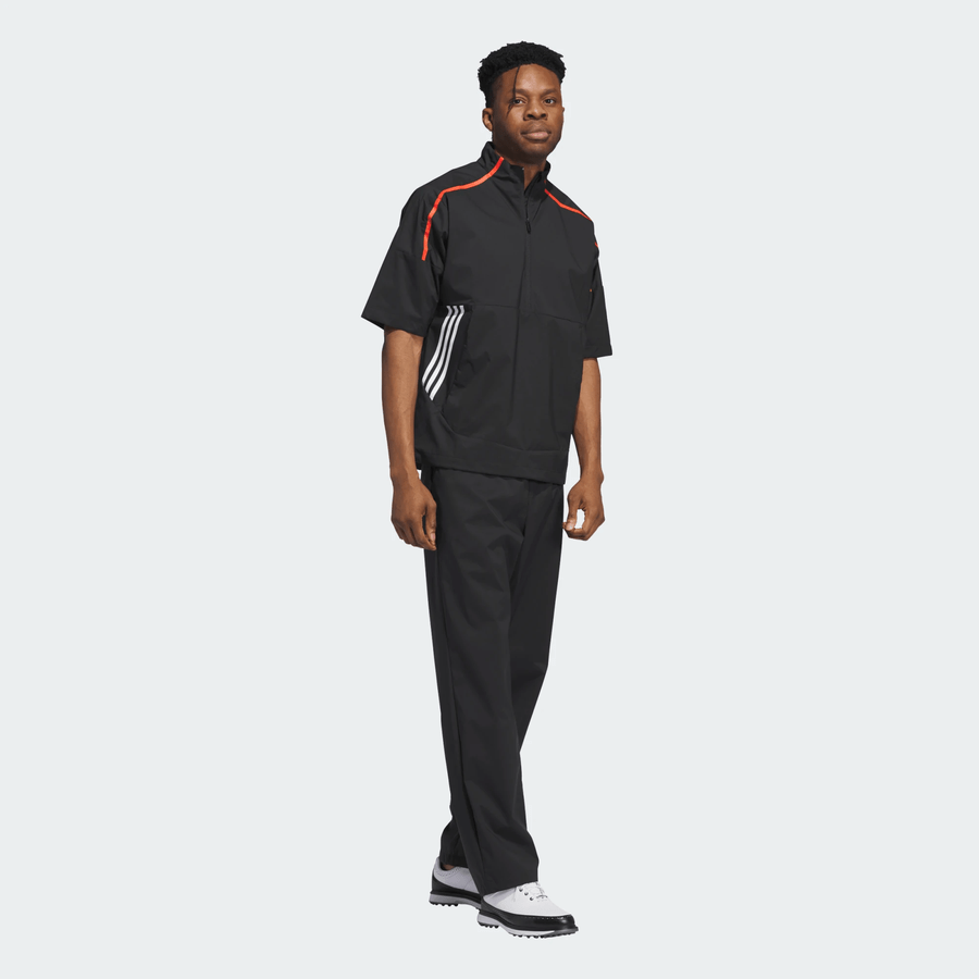 Adidas Core Provisional Short-Sleeve 1/2-Zip Jacket - Black