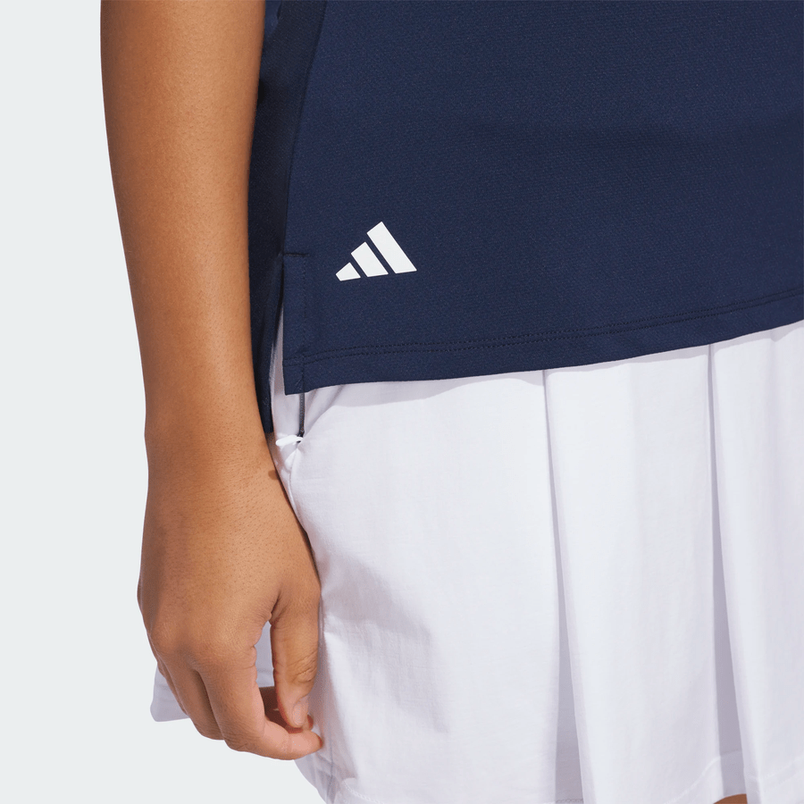 Adidas Ladies Ultimate365 Zip Polo