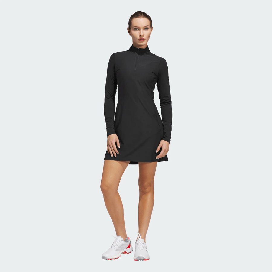 Adidas Ultimate Long Sleeve Golf Dress - Black