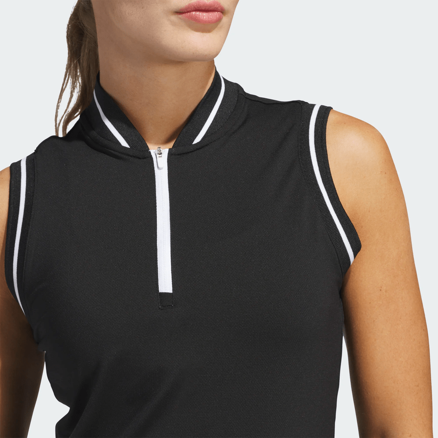 Adidas Polo zippé Ultimate365 pour femme