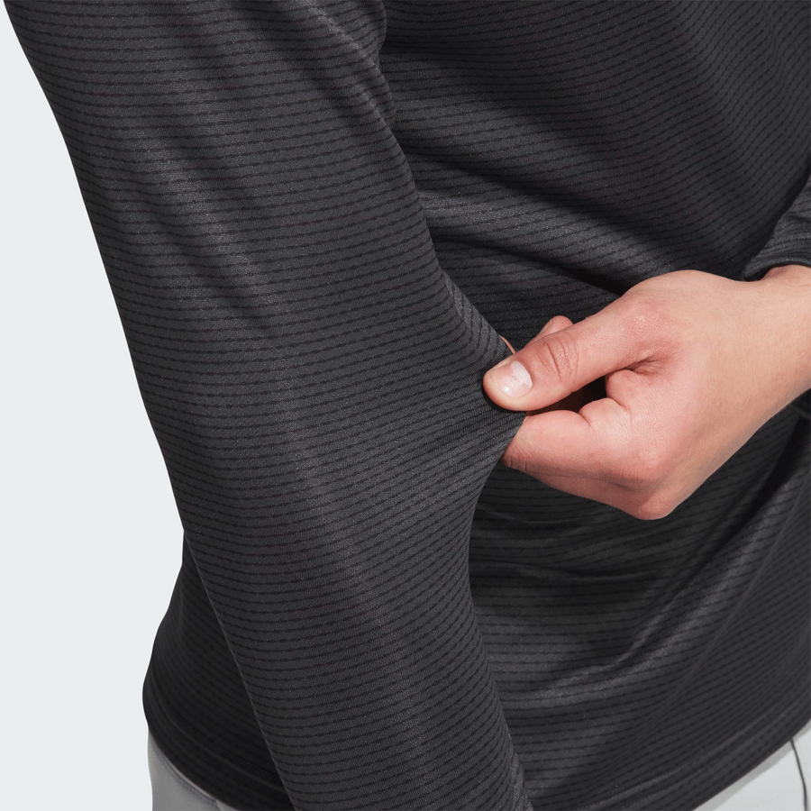 Adidas Performance Printed Quarter-Zip Jacket - Black