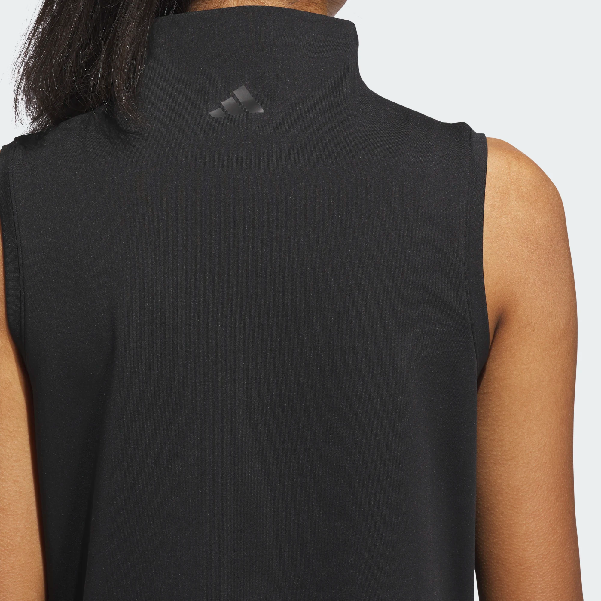 Adidas Ladies Ultimate365 Butterspun Sleeveless Mock Neck Top