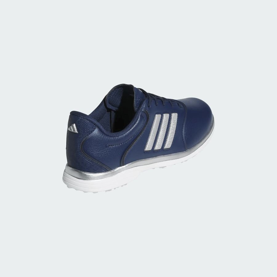 Adidas Ladies Alphaflex Zoysia Spikeless Golf Shoes - Navy/Silver