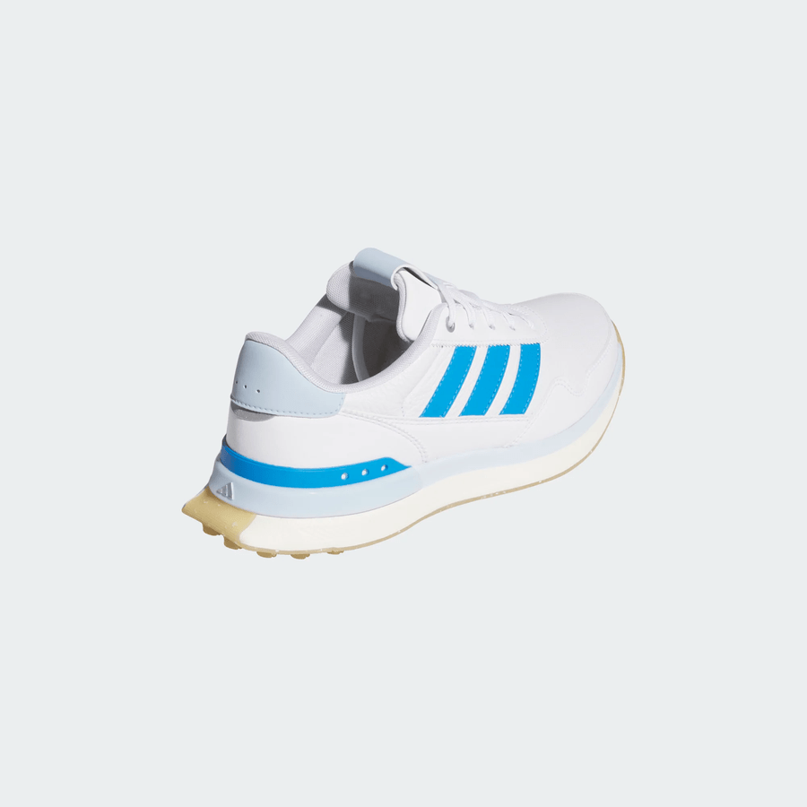 Adidas Ladies S2G 26 Leather Spikeless Golf Shoes - White/Blue