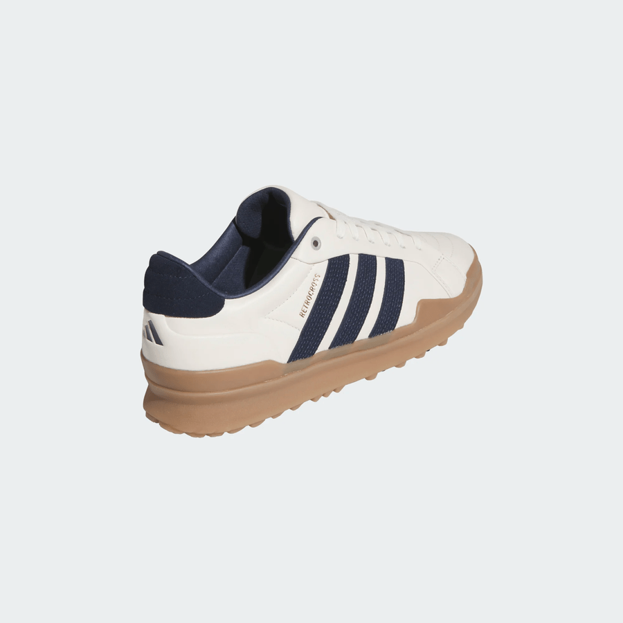 Adidas Retrocross Gripmore Spikeless Golf Shoes - White/Navy