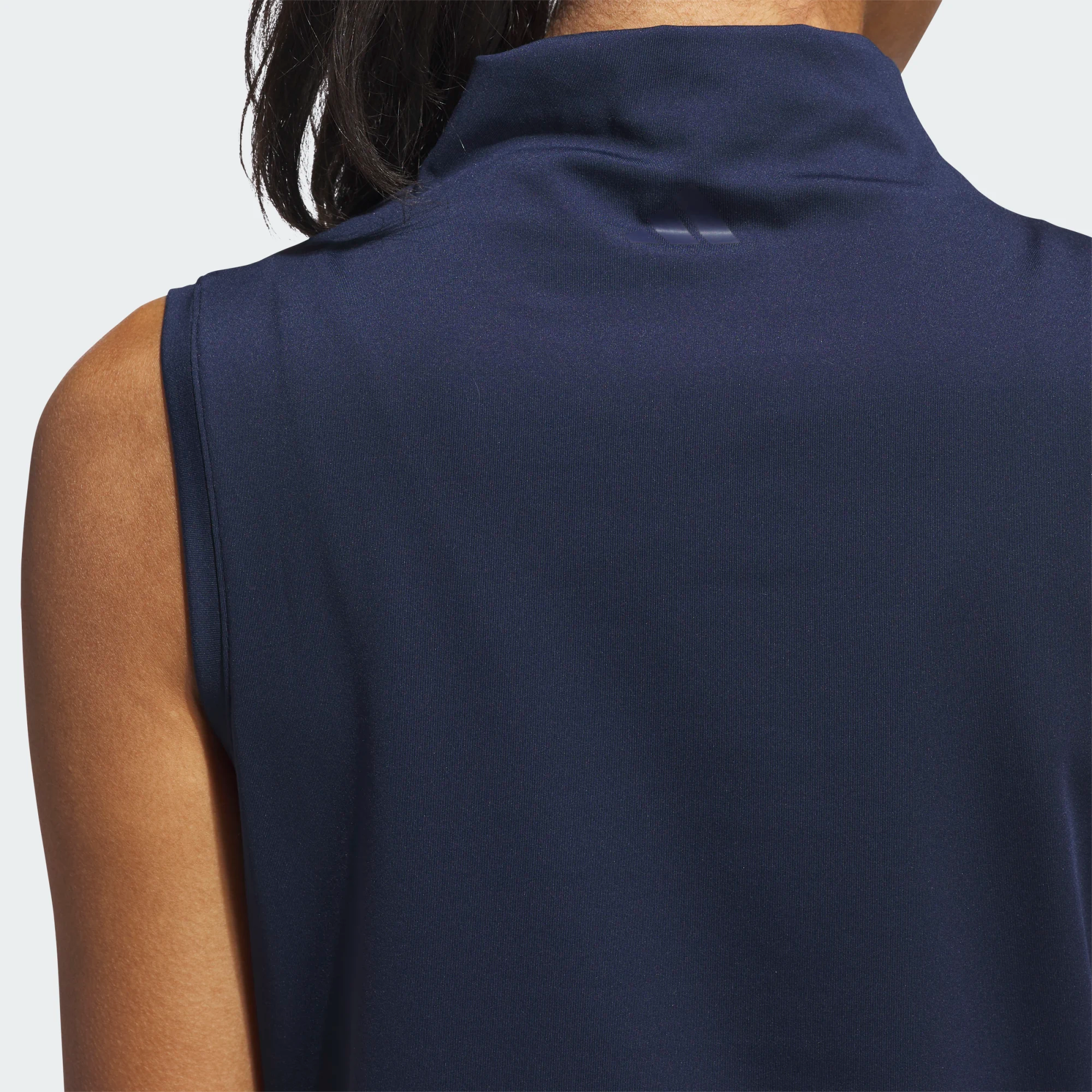 Adidas Ladies Ultimate365 Butterspun Sleeveless Mock Neck Top