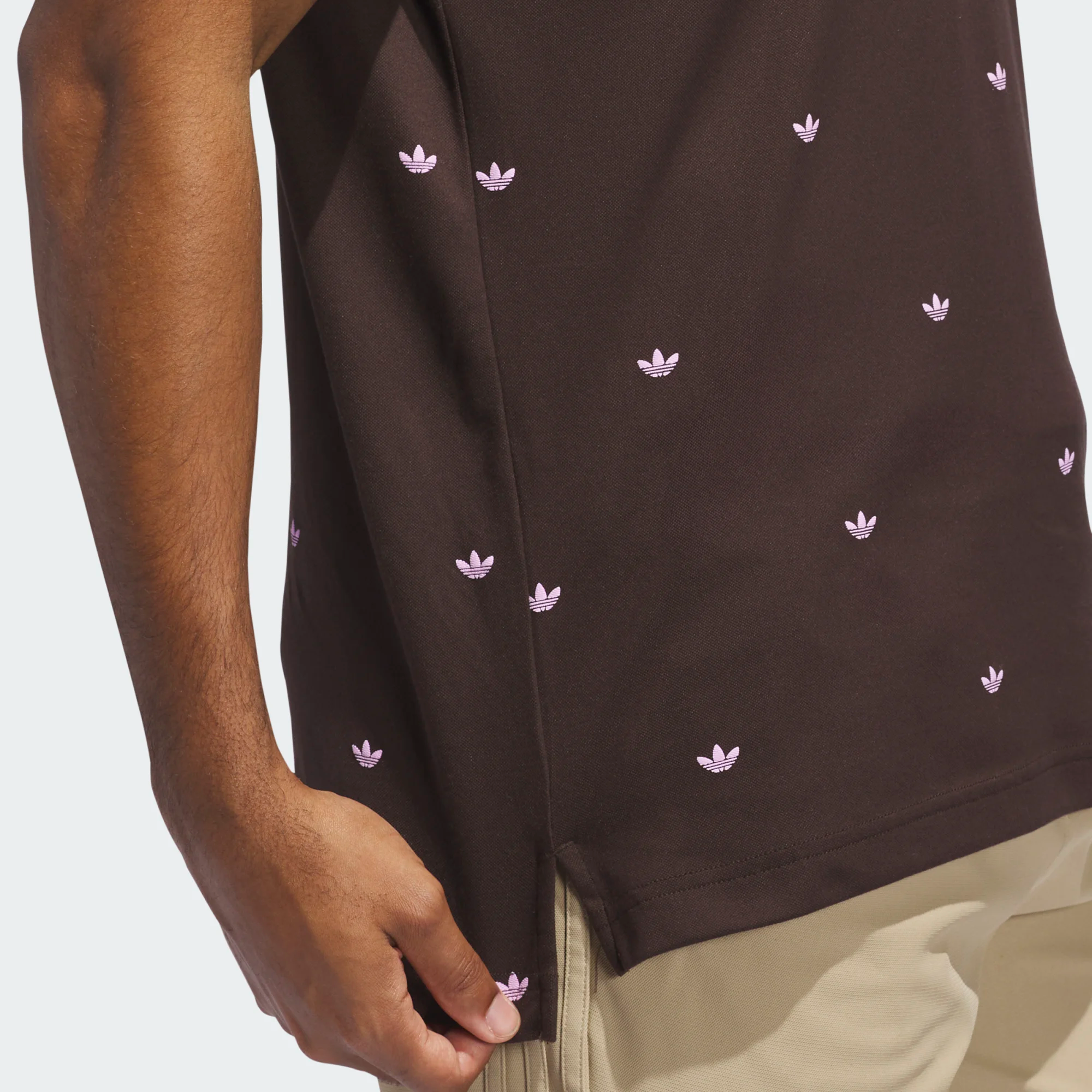 Adidas Originals Printed Trefoil Polo Shirt