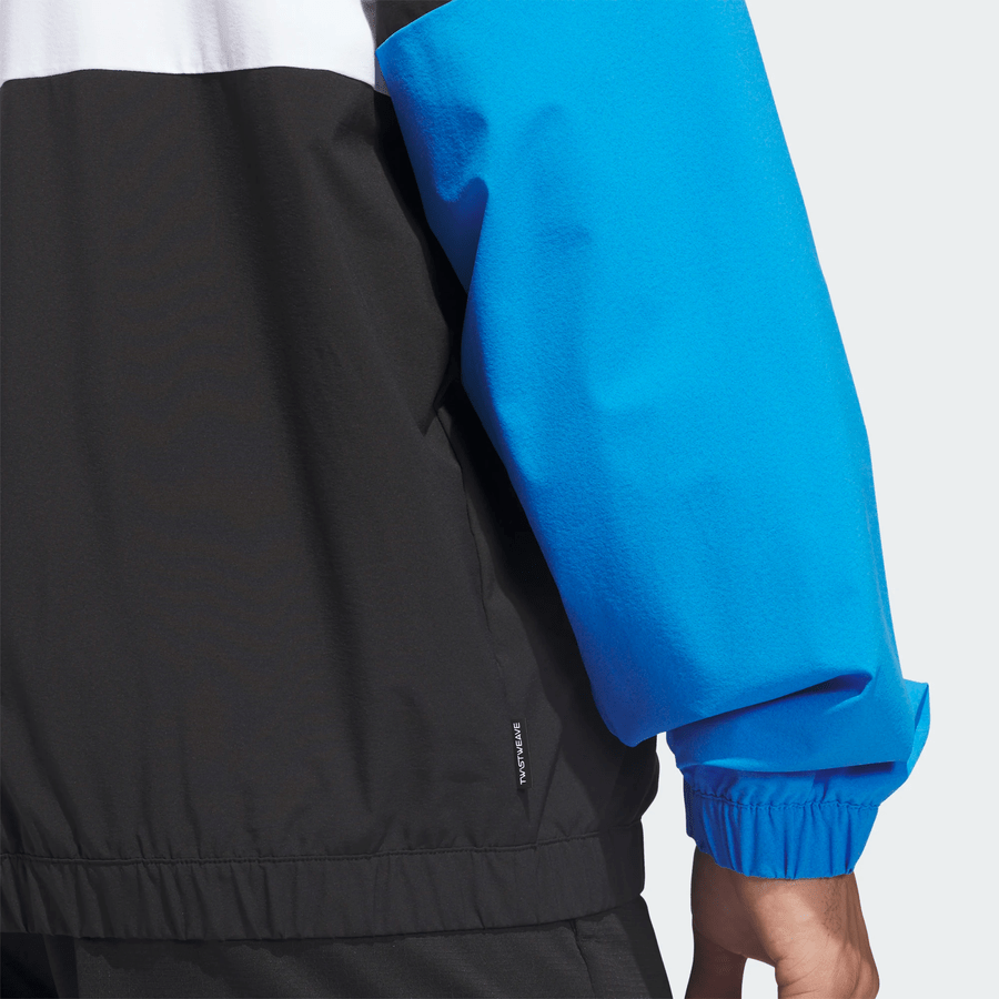 Adidas Beyond The Course Twistweave Full-Zip Windbreaker - Black