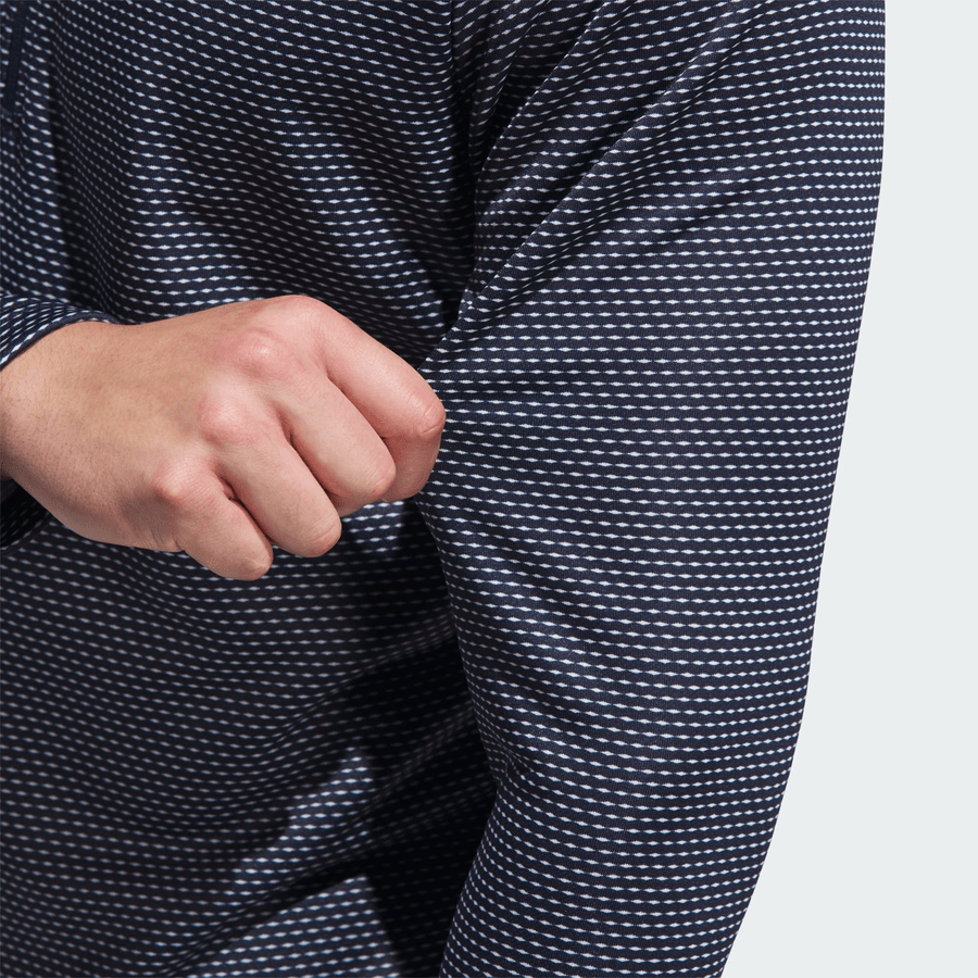 Adidas Performance Printed Quarter-Zip Jacket - Navy