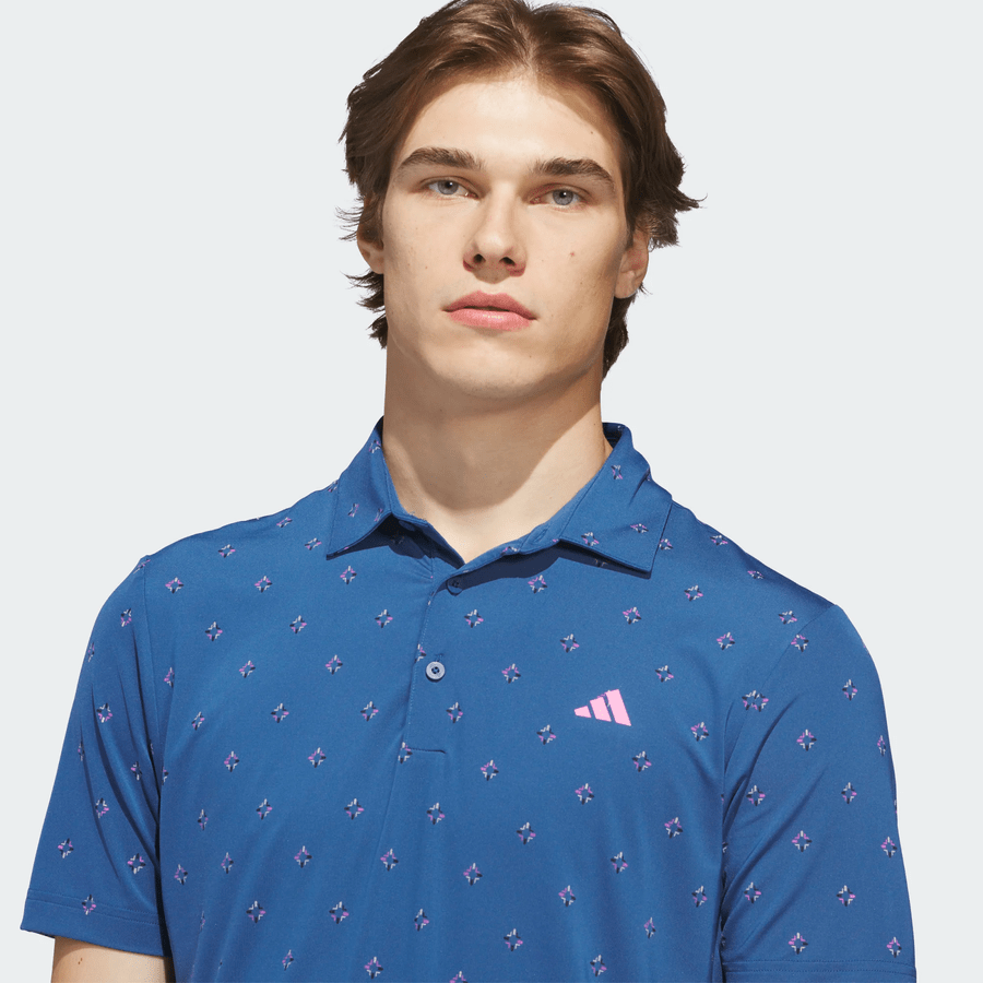 Adidas Ultimate365 Essence Print Climacool Polo Shirt
