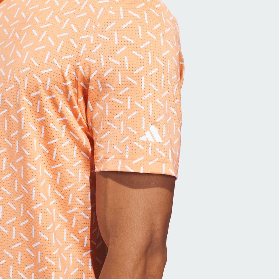 Adidas Ultimate365 Mesh Print Climacool Polo Shirt