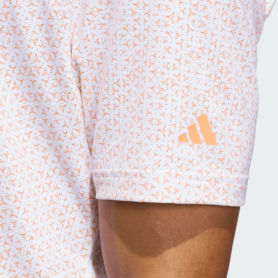 Adidas Ultimate365 Mesh Tango Print Climacool Polo Shirt