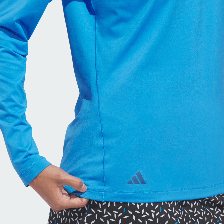 Adidas Ladies Performance Golf Hoodie - Blue