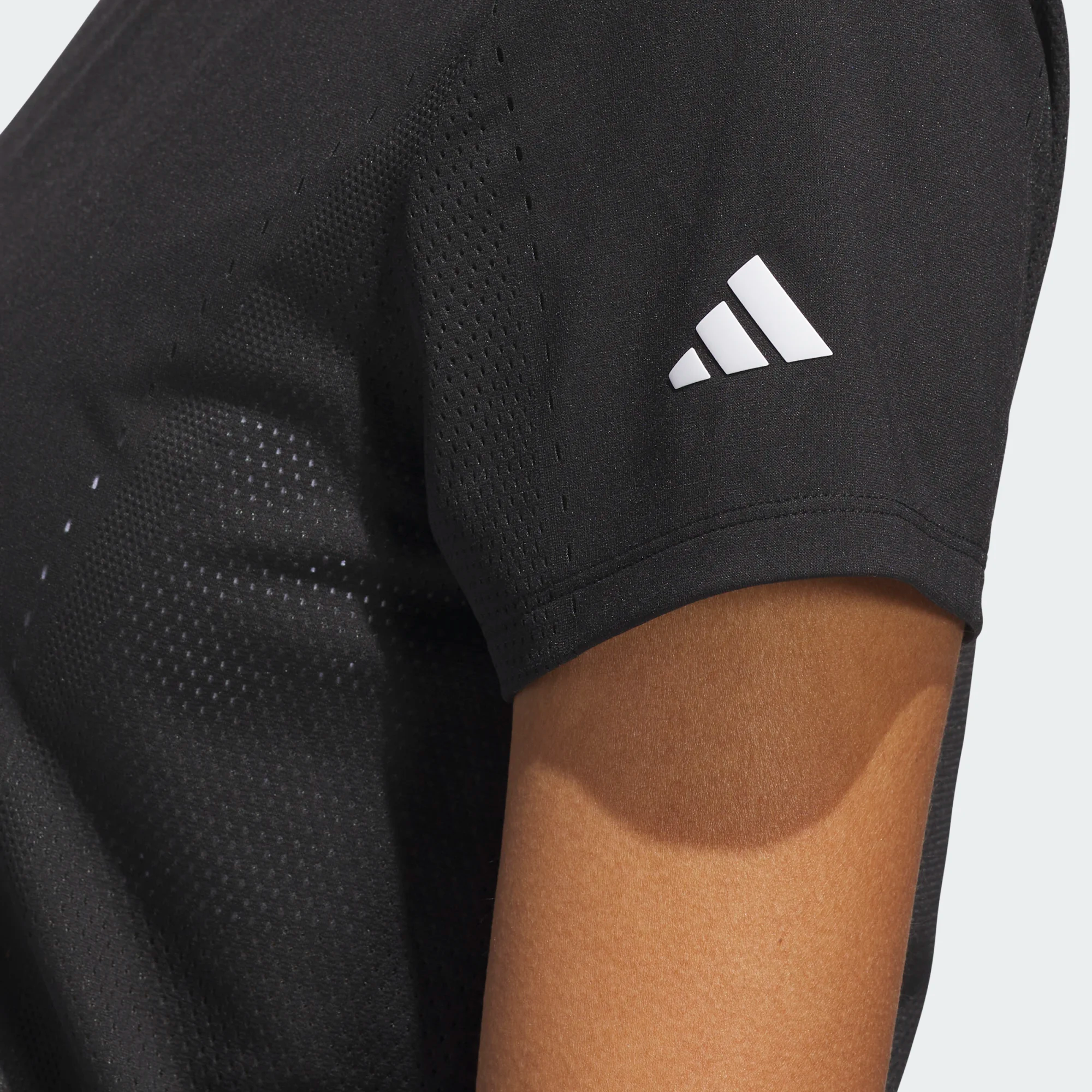 Adidas Ladies Ultimate365 Tour Engineered Short Sleeve Slim Top