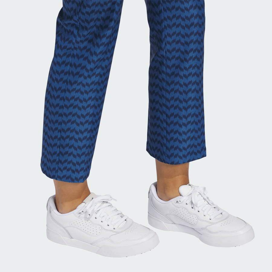 Adidas Ladies Ultimate365 Printed Ankle Pants
