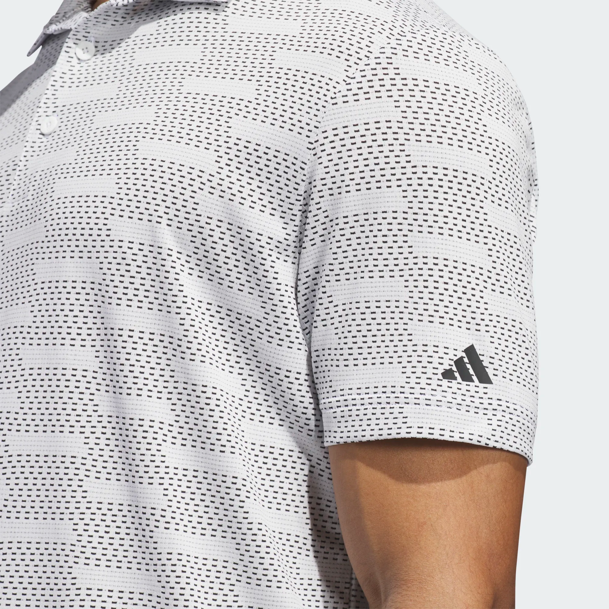 Polo Adidas Ultimate365 en jacquard