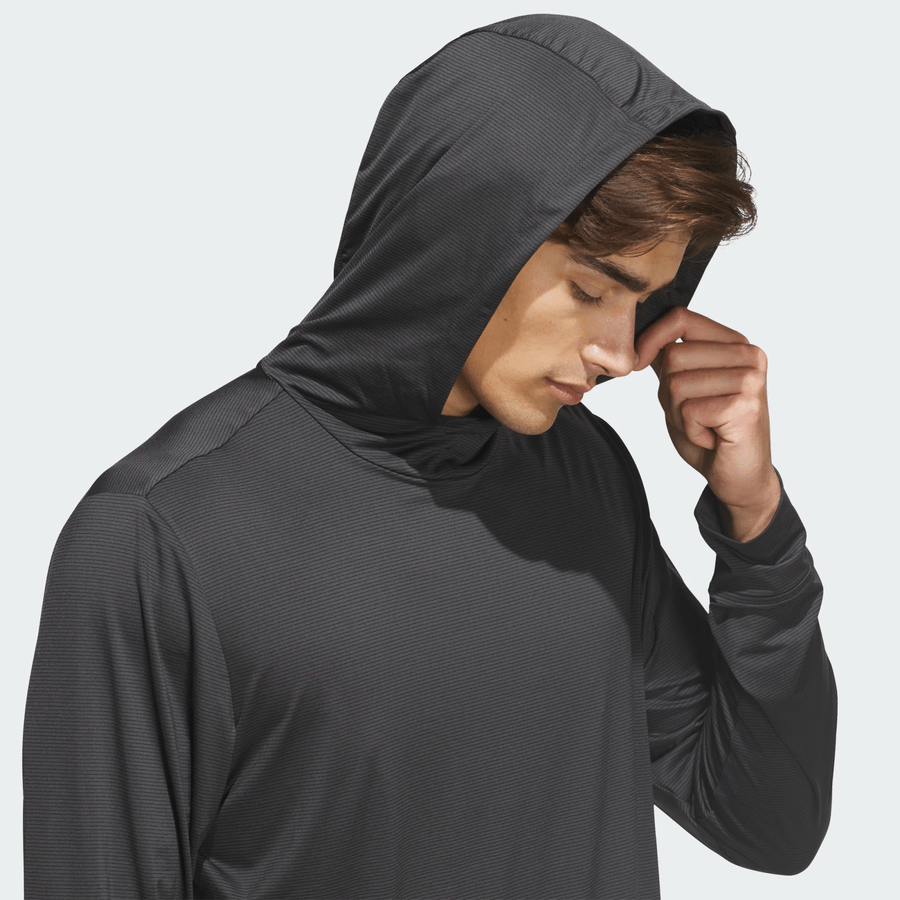 Adidas Performance Printed Hoodie - Black