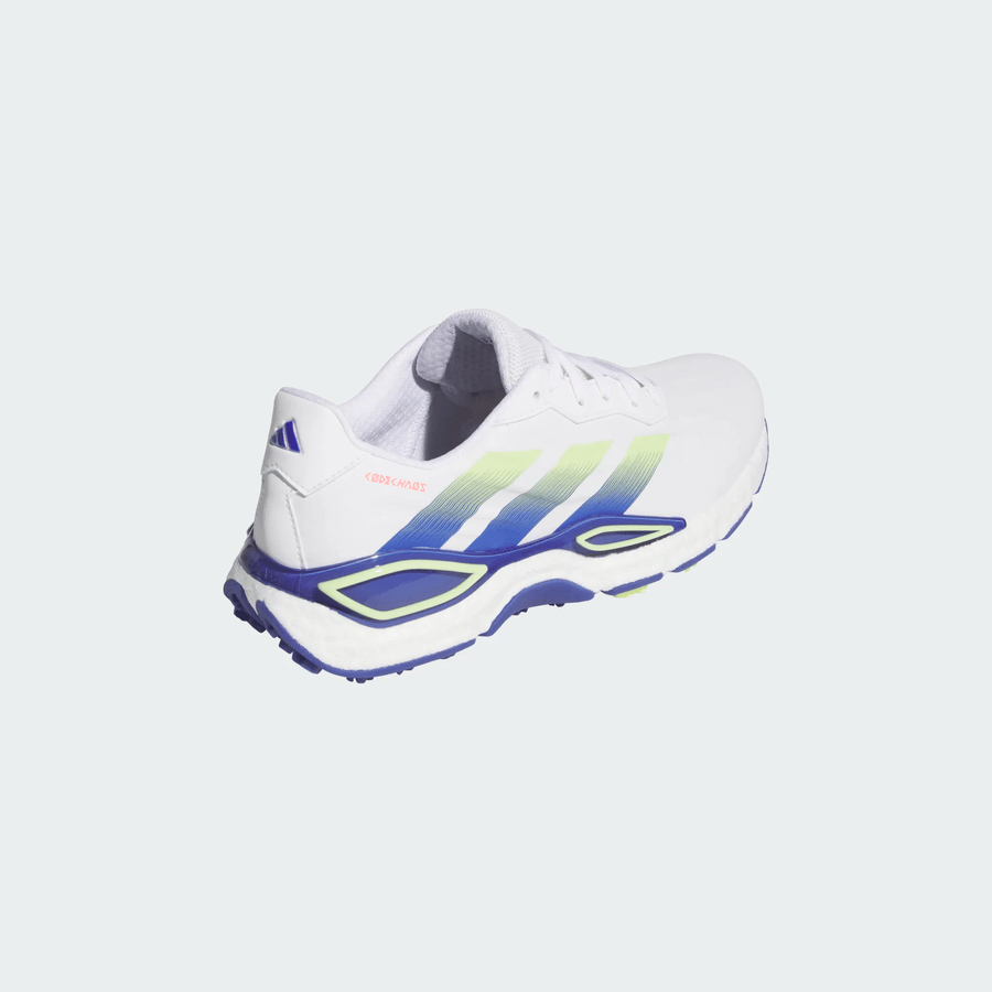 Adidas Codechaos 27 Chaussures de golf sans crampons - Blanc/Vert