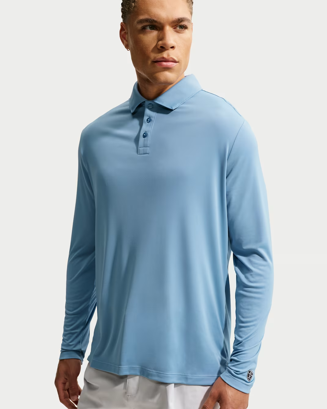 Nike Dri-FIT Par Tonal Long-Sleeve Golf Polo