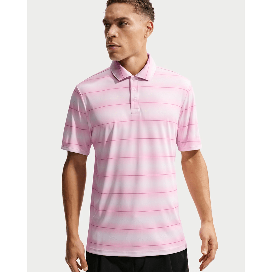 Nike Dri-FIT PAR Stripe Short-Sleeve Golf Polo