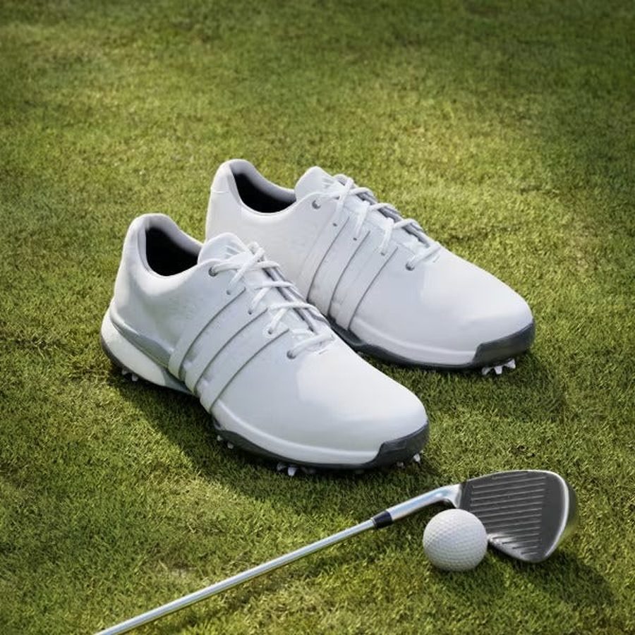 Adidas Tour360 24 Golf Shoes - White/Grey