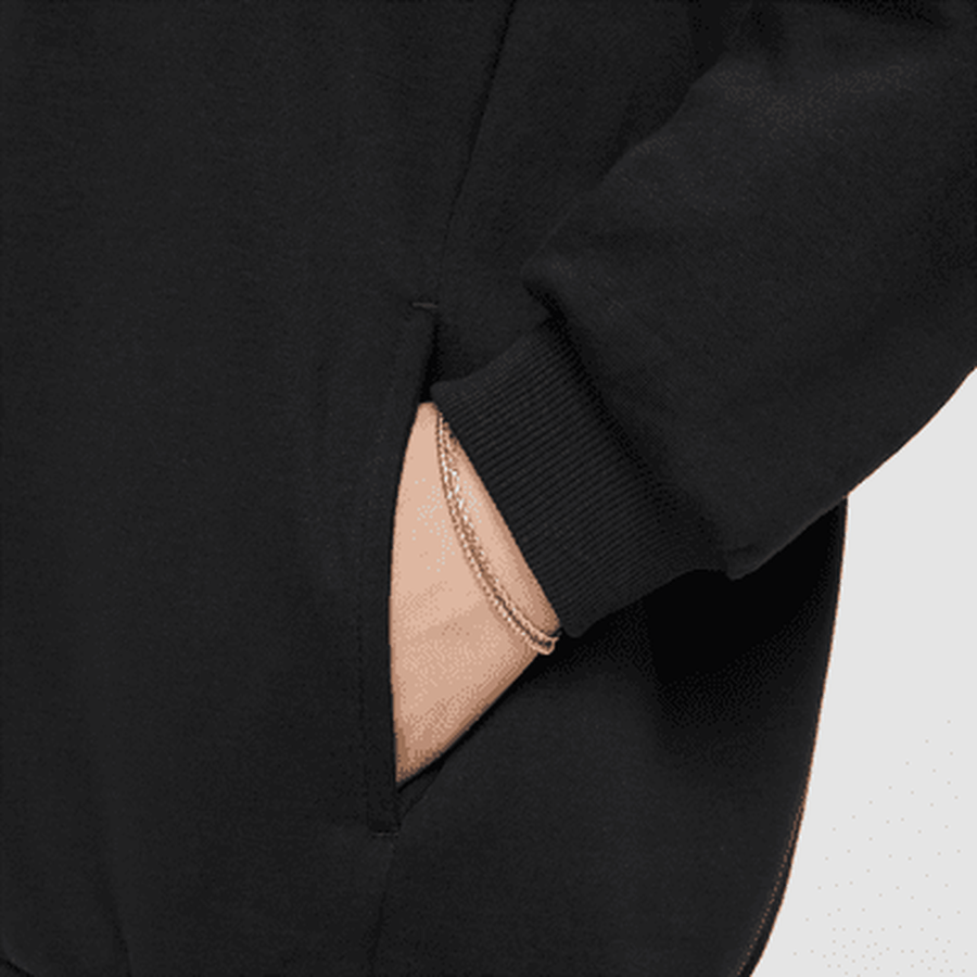 Sweat à capuche oversize Nike Sportswear Club Fleece pour fille