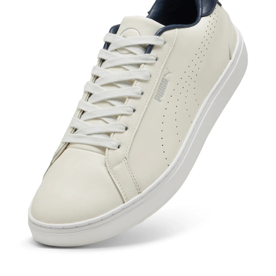 Puma Classic G Spikeless Golf Shoes - White/Navy