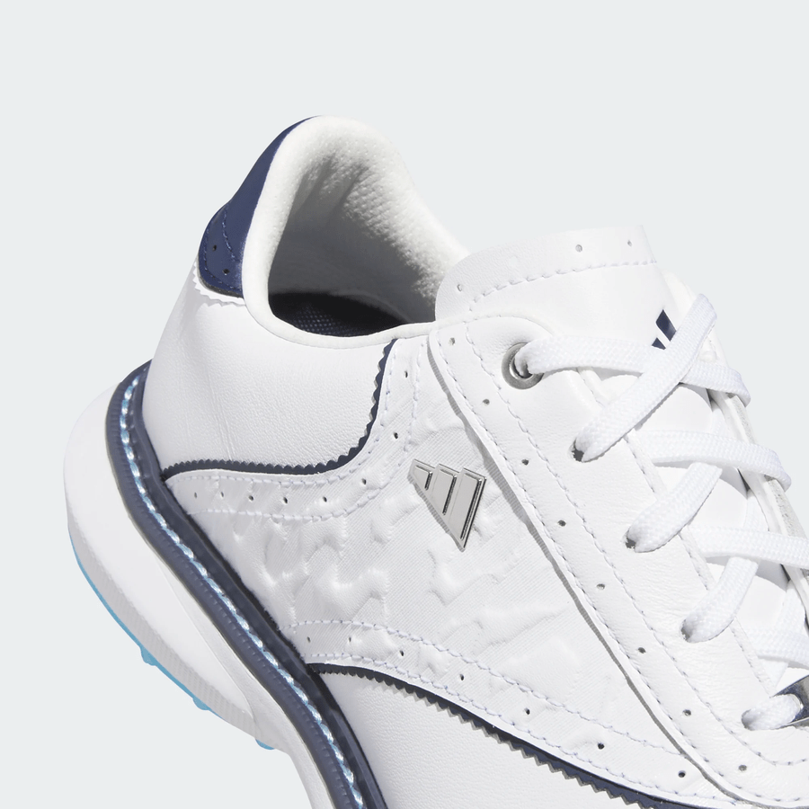 Adidas Ladies MC70 Spikeless Golf Shoes - White/Navy