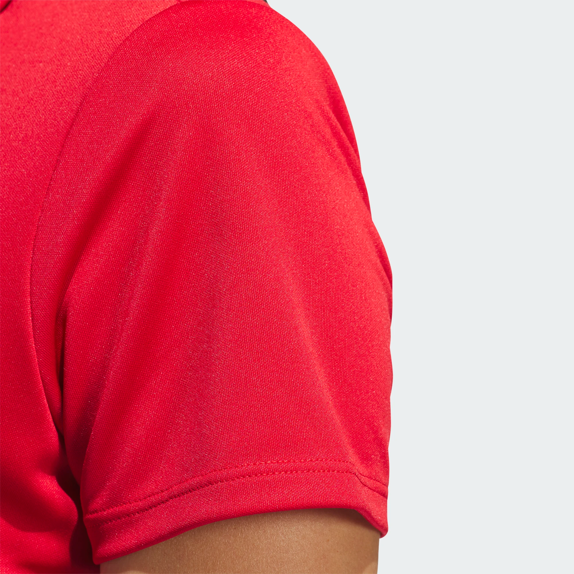Adidas Ladies Solid Performance Short Sleeve Golf Polo