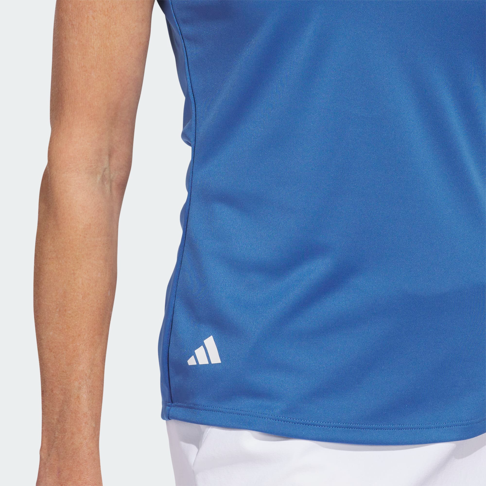 Adidas Ladies Solid Performance Short Sleeve Golf Polo