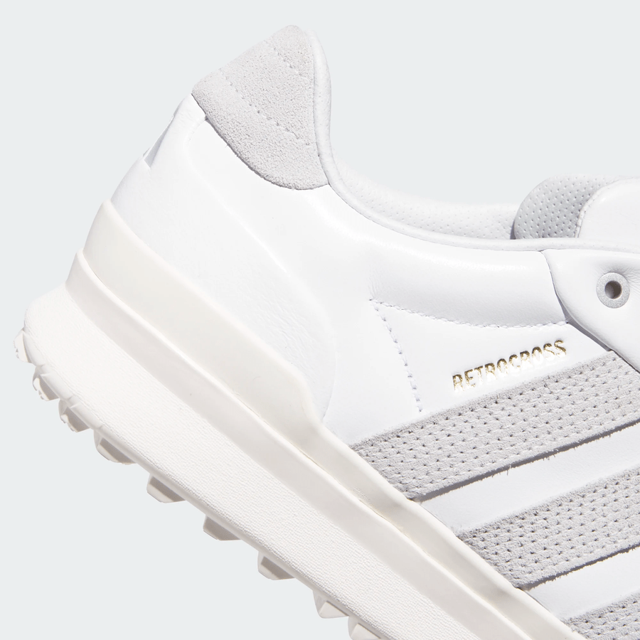 Adidas Retrocross Gripmore Spikeless Golf Shoes - White/Grey
