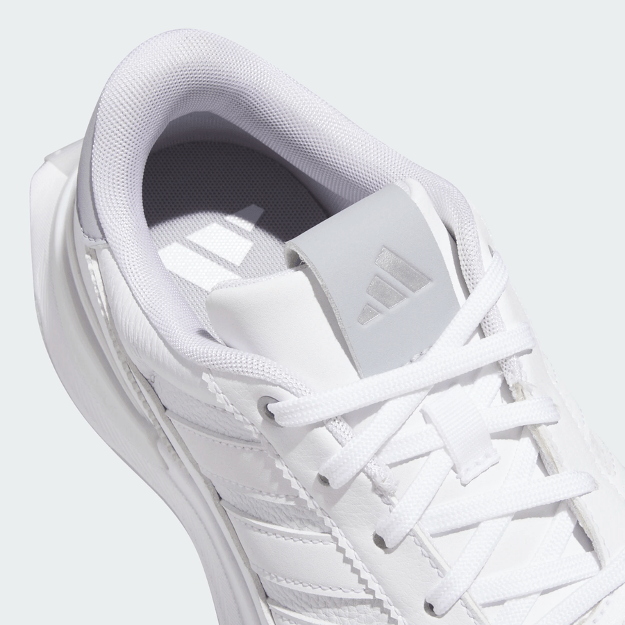 Adidas Ladies S2G 26 Leather Spikeless Golf Shoes - White/Silver