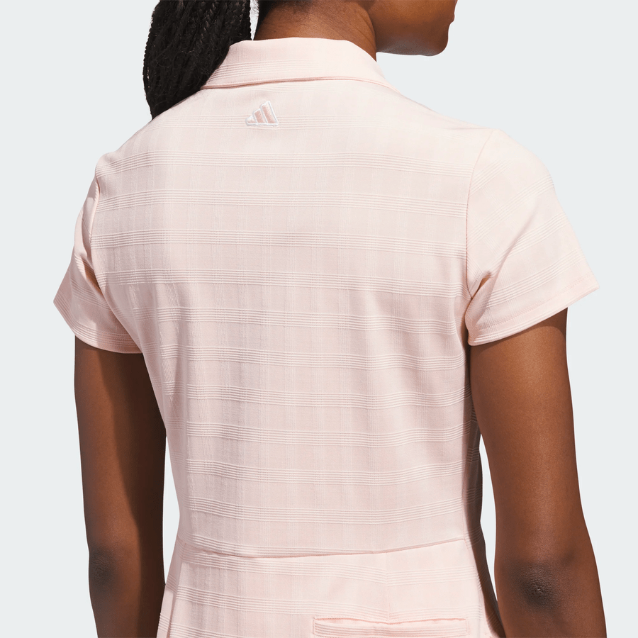 Adidas Ultimate365+ Jacquard Dress - Pink
