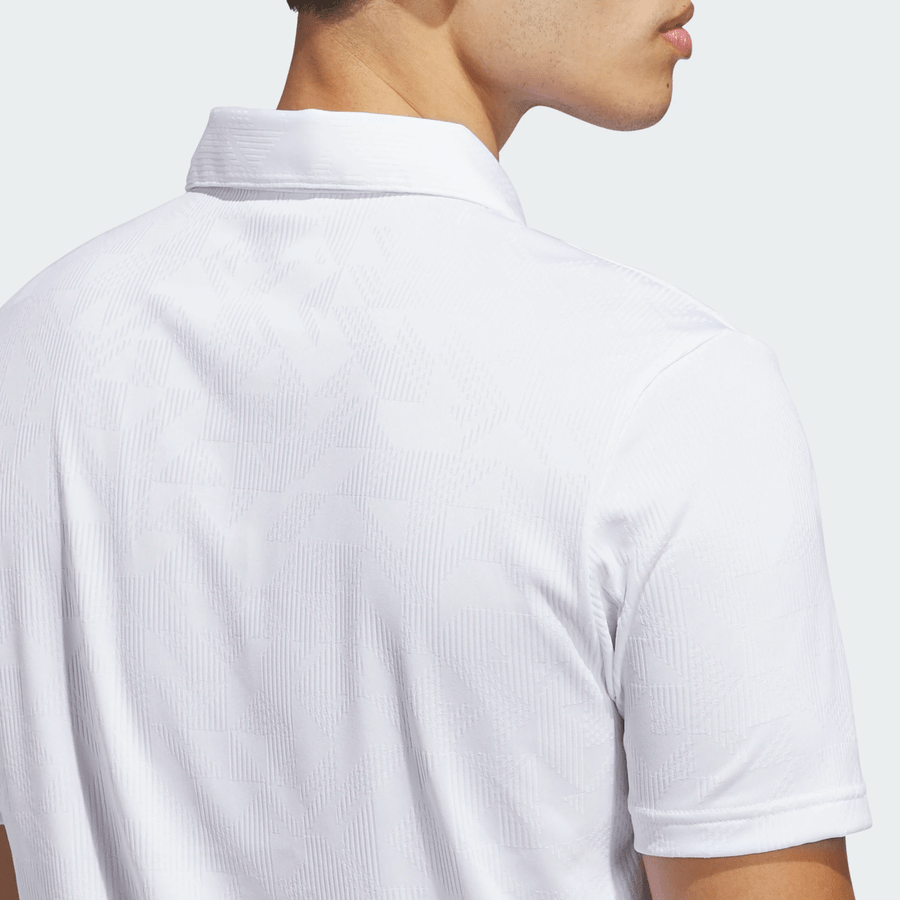 Polo Adidas Ultimate365 en jacquard