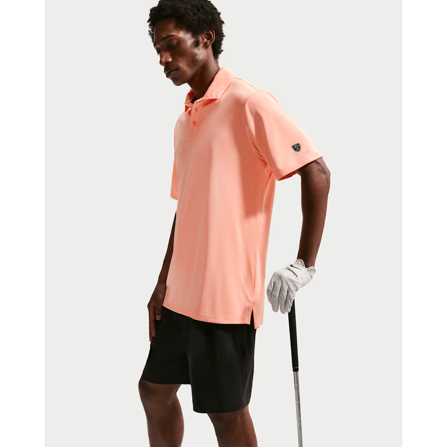 Nike Dri-FIT Par Heather Short-Sleeve Golf Polo