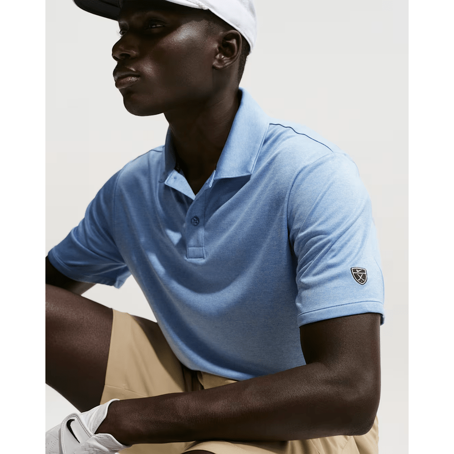 Nike Dri-FIT Par Heather Short-Sleeve Golf Polo