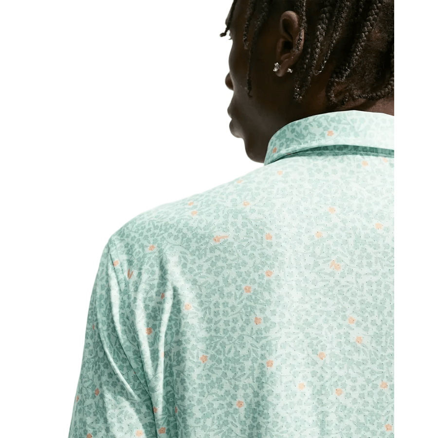 Nike Dri-FIT Floral Short-Sleeve Golf Polo