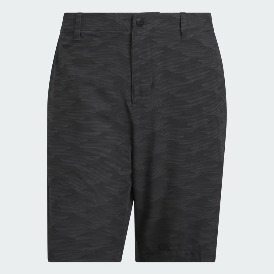 Adidas Ultimate365 Printed Golf Shorts - Black