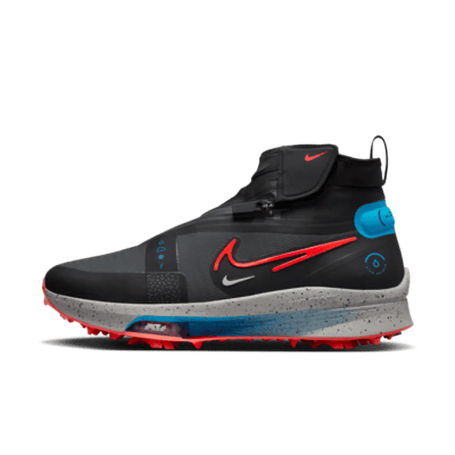 Nike Air Zoom Infinity Tour Shield 2 Golf Shoes - Anthracite/Bright Crimson/Black
